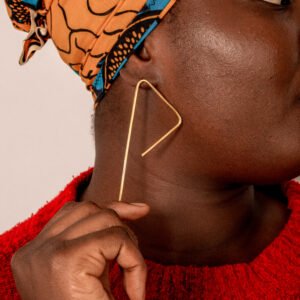 Life is like a triangle – all the parts need to come together to create something beautiful. Just like our Zawadi Earrings, it’s about finding the right balance to make everything shine. Indeed, each piece is handmade with love and care.
