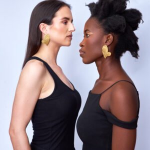 They say love is a journey — not a straight road, but one filled with highs and lows. That’s the story behind our new Levi Earrings. Look closely at the Levi Earrings — notice how one side reaches up, while the other dips down. Those highs represent the joy, laughter, and butterflies. The lows? The silent tears, the late-night doubts, the growing pains. But together, they create something whole. Something beautiful. Just like love.