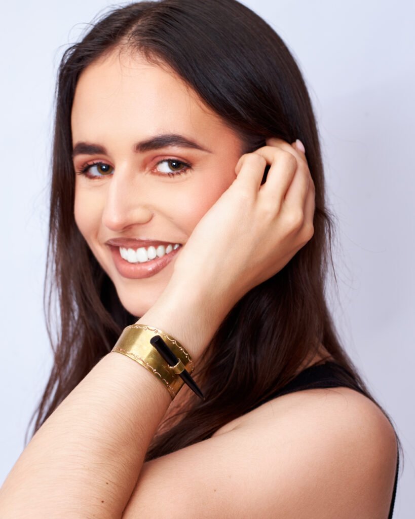 Yes , with delicate etched details and a sleek black spike, the Ari Bracelet brings together tradition and modern flair in the coolest way. It’s lightweight, easy to wear, and spikes are very blunt and safe.